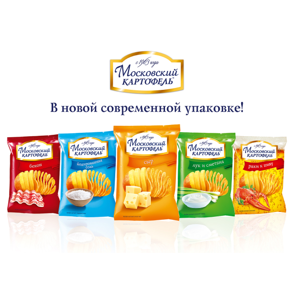 «Московский Картофель»: новый дизайн